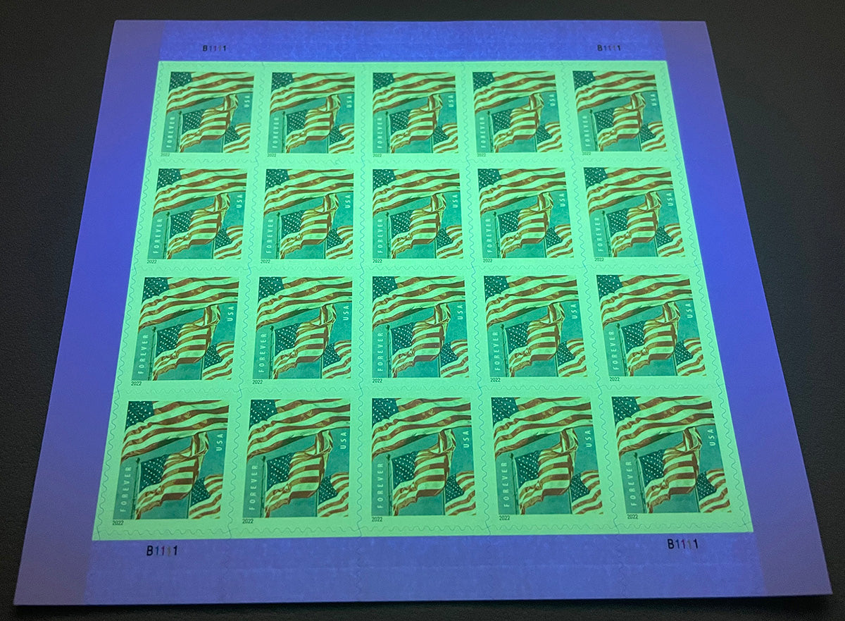 (2022) Forever American Flag Stamps Rolls