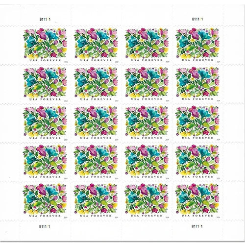 2024 USPS Celebration Blooms Forever Stamps