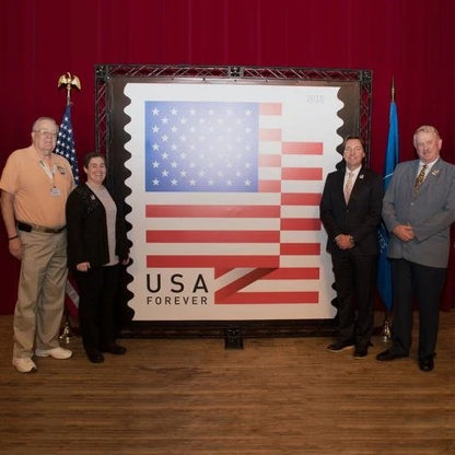 (2018) Forever American Flag Stamps Rolls