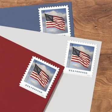 (2019) Forever American Flag Stamps Rolls