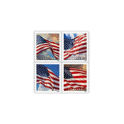 2024 Forever American Flag Stamps Rolls