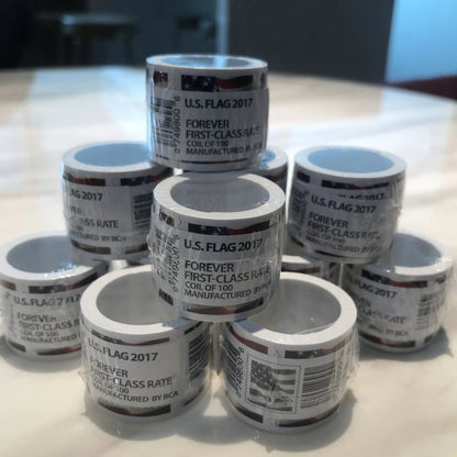 (2017) Forever American Flag Stamps