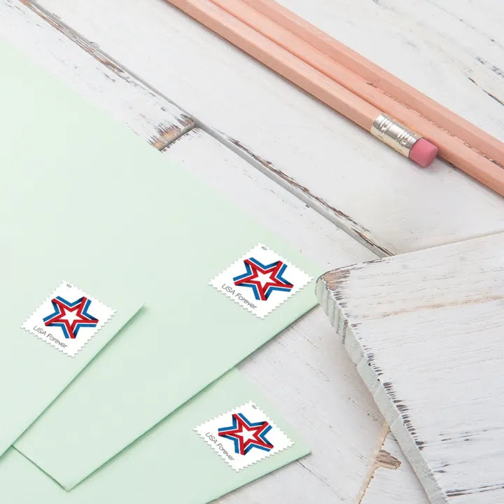 (2019) Star Ribbon Forever Stamps