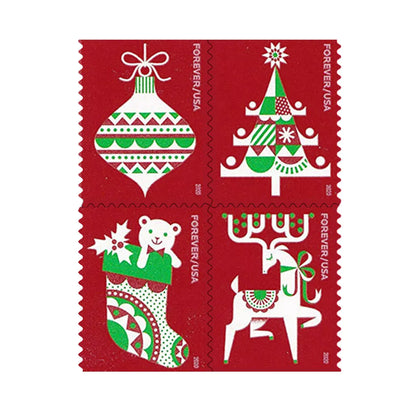 (2020) USPS Holiday Delights Forever Stamps