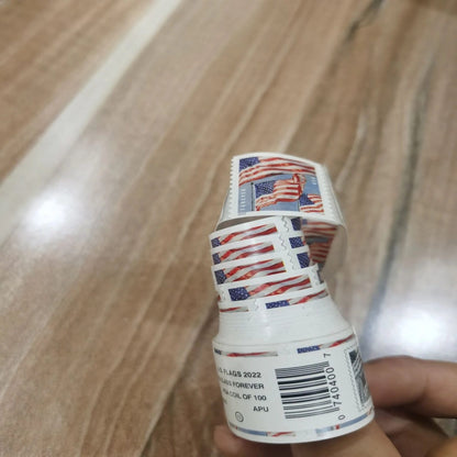 (2022) Forever American Flag Stamps Rolls