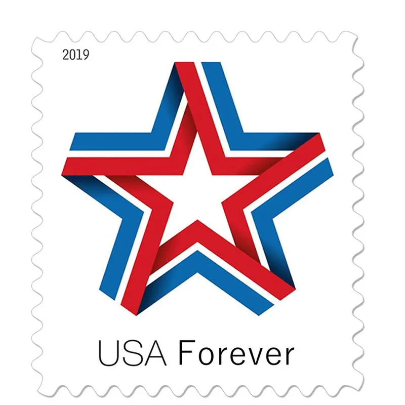 (2019) Star Ribbon Forever Stamps