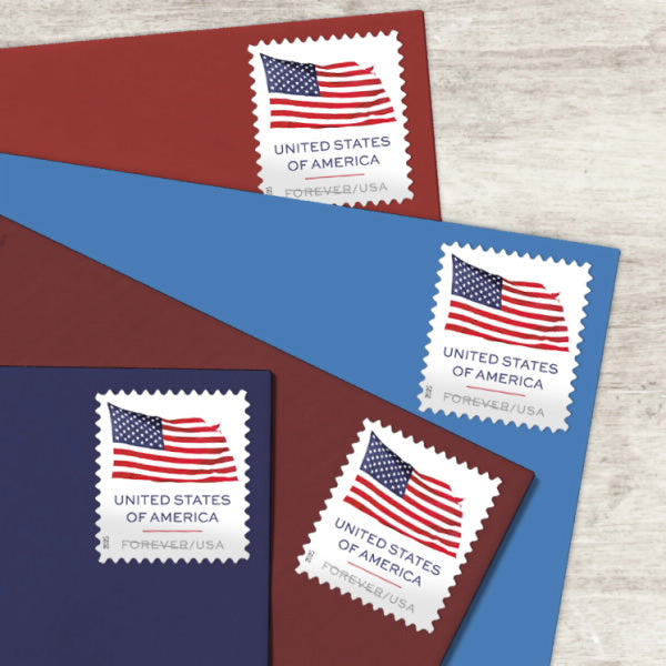 U.S. Flag 2025 Stamps roll coil of 100